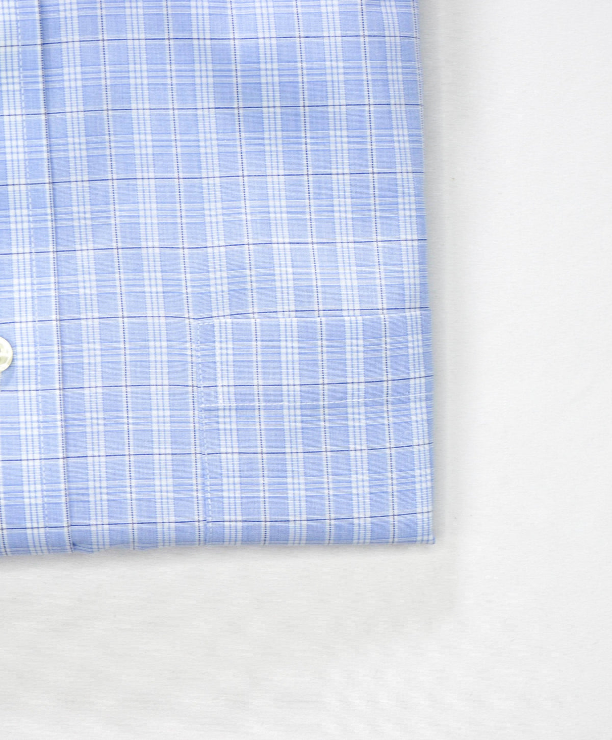 $128 BROOKS BROTHERS - Blue Plaid NON-IRON REGENT Shirt - 16.5 - 35