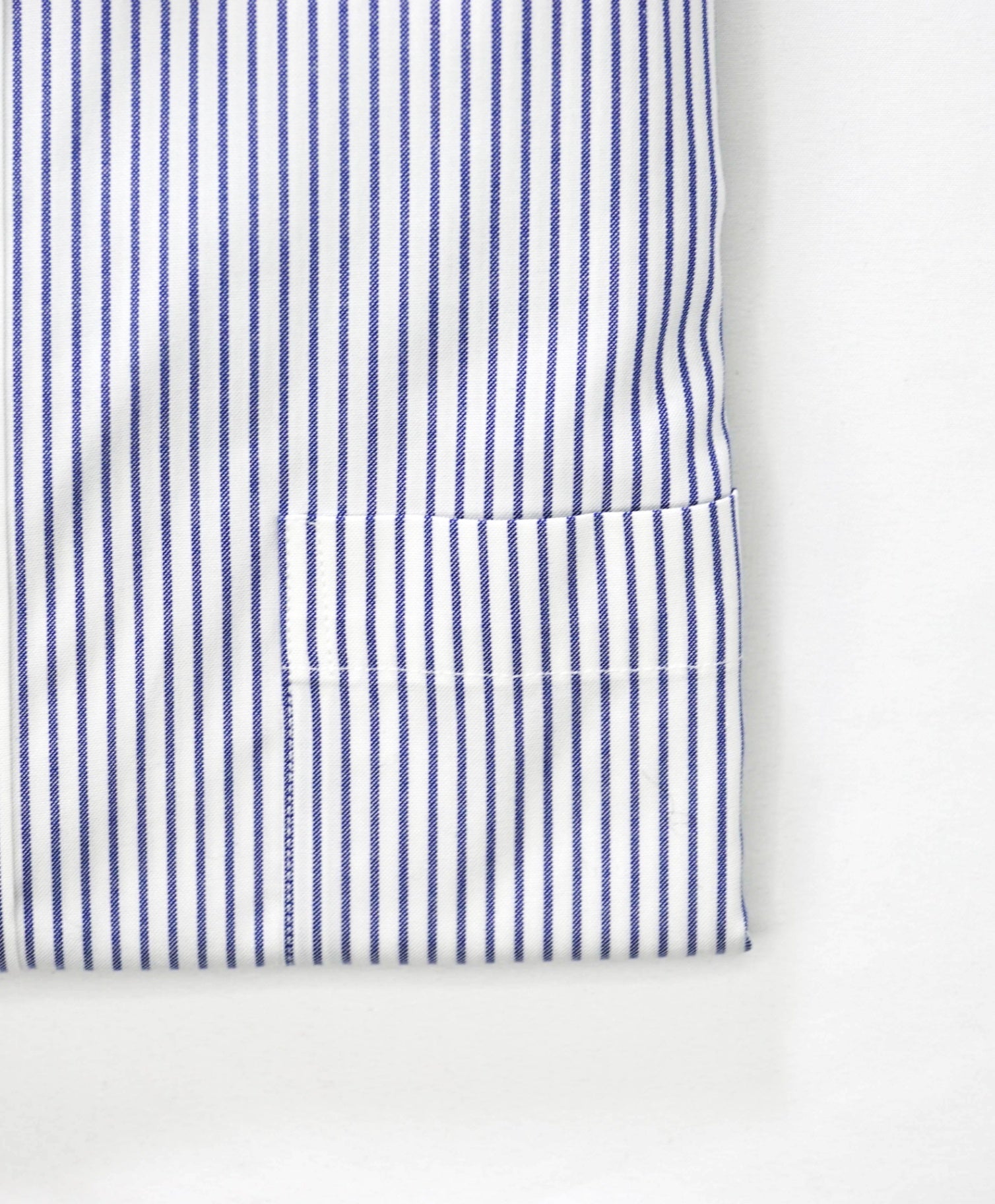 $128 BROOKS BROTHERS - Blue Stripe NON-IRON MILANO Shirt - 16 - 34