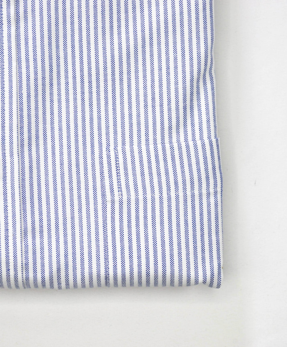 $198 BROOKS BROTHERS - Blue Stripe MAKERS AND MERCHANTS Shirt - 17.5 - 35