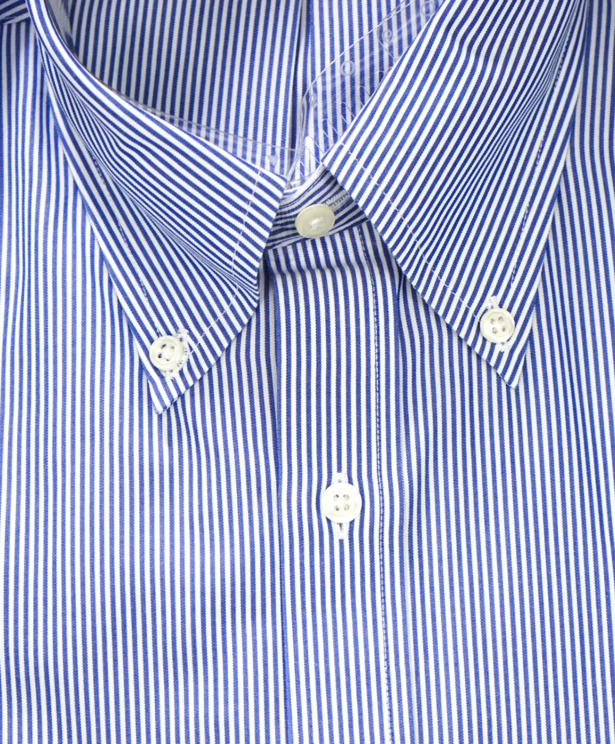 $128 BROOKS BROTHERS - Blue Stripe NON-IRON REGENT Shirt - 16 - 35