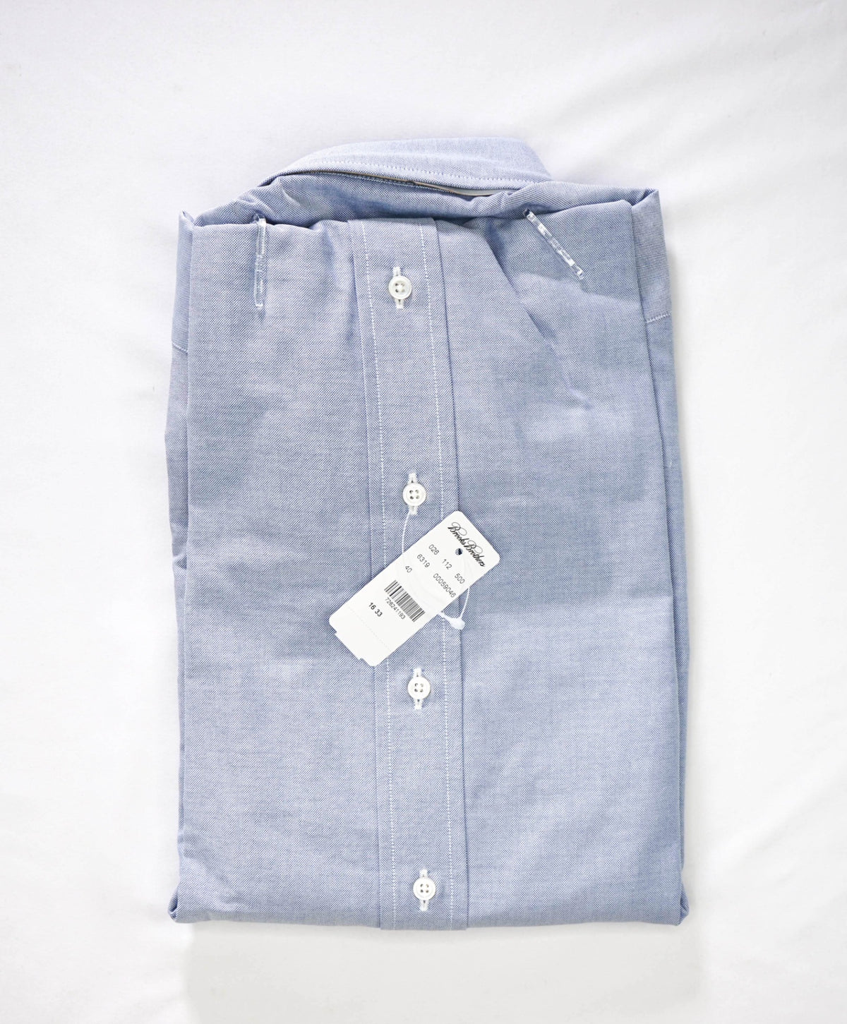 $198 BROOKS BROTHERS - Blue MADE IN USA REGENT Shirt - 16 - 33