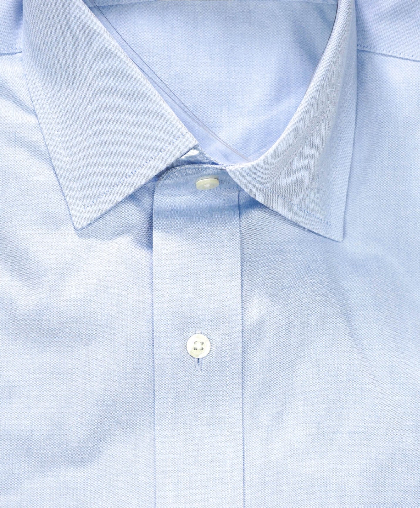 $128 BROOKS BROTHERS - Blue NON-IRON MILANO Shirt - 16 - 34/35