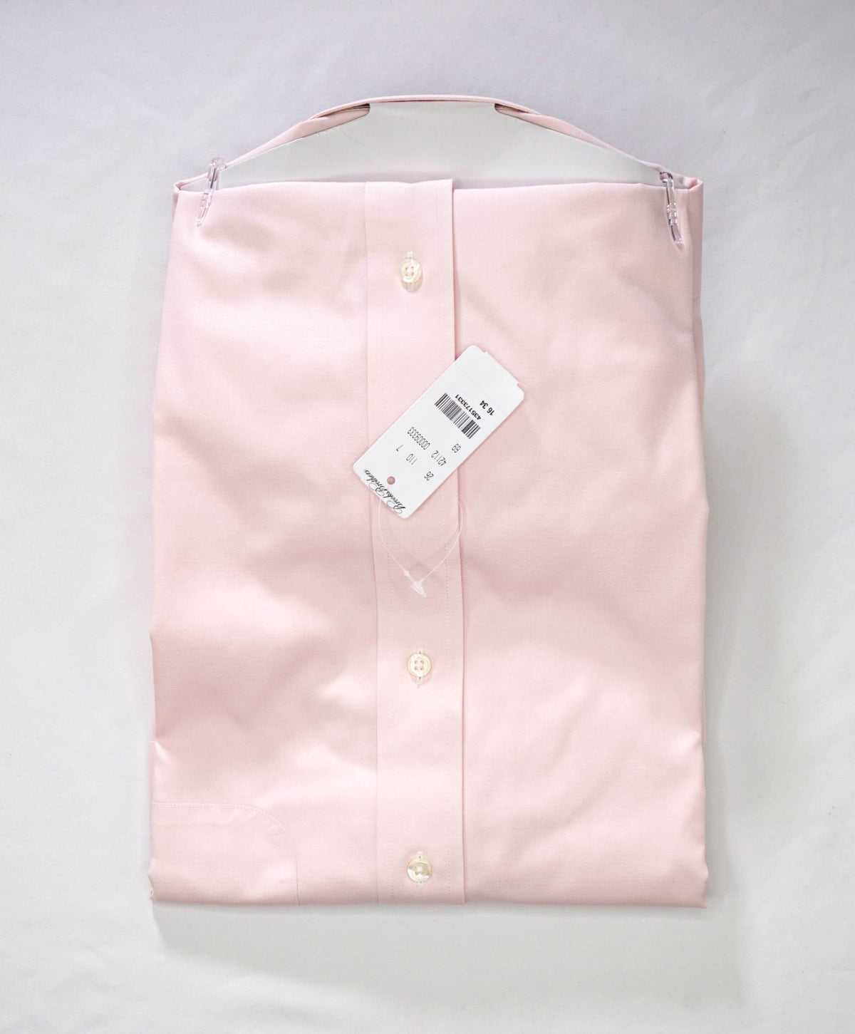 $128 BROOKS BROTHERS - Pink NON-IRON MILANO Shirt - 16 - 34