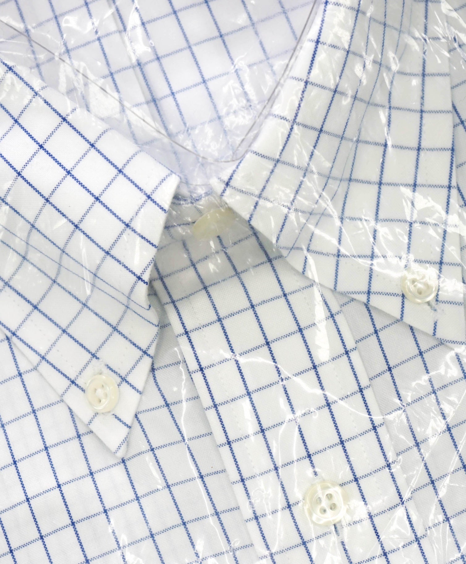 $128 BROOKS BROTHERS - Blue Check NON-IRON MADISON Shirt - 18 - 35