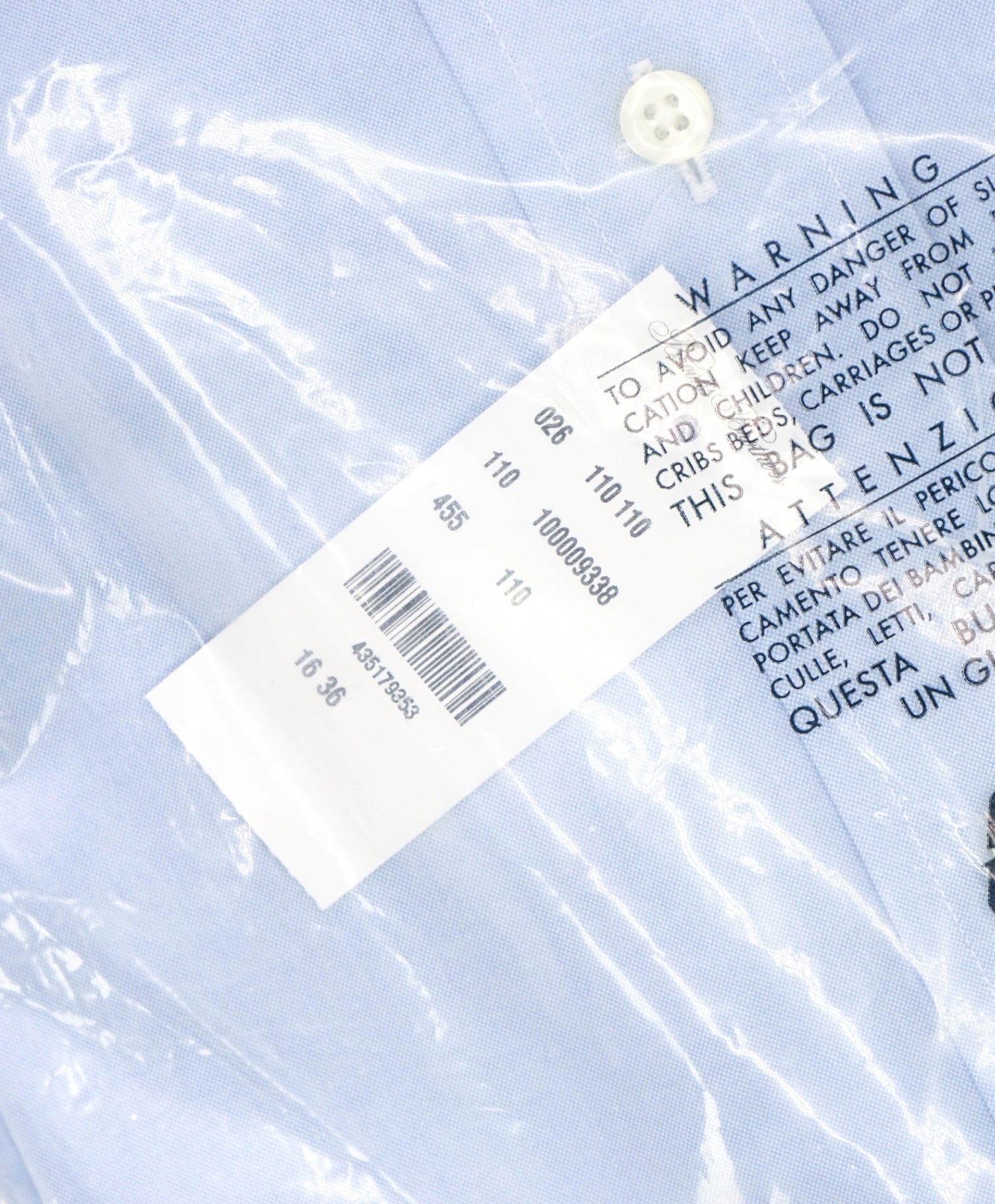 $128 BROOKS BROTHERS - Blue NON-IRON MADISON Shirt - 16 - 36
