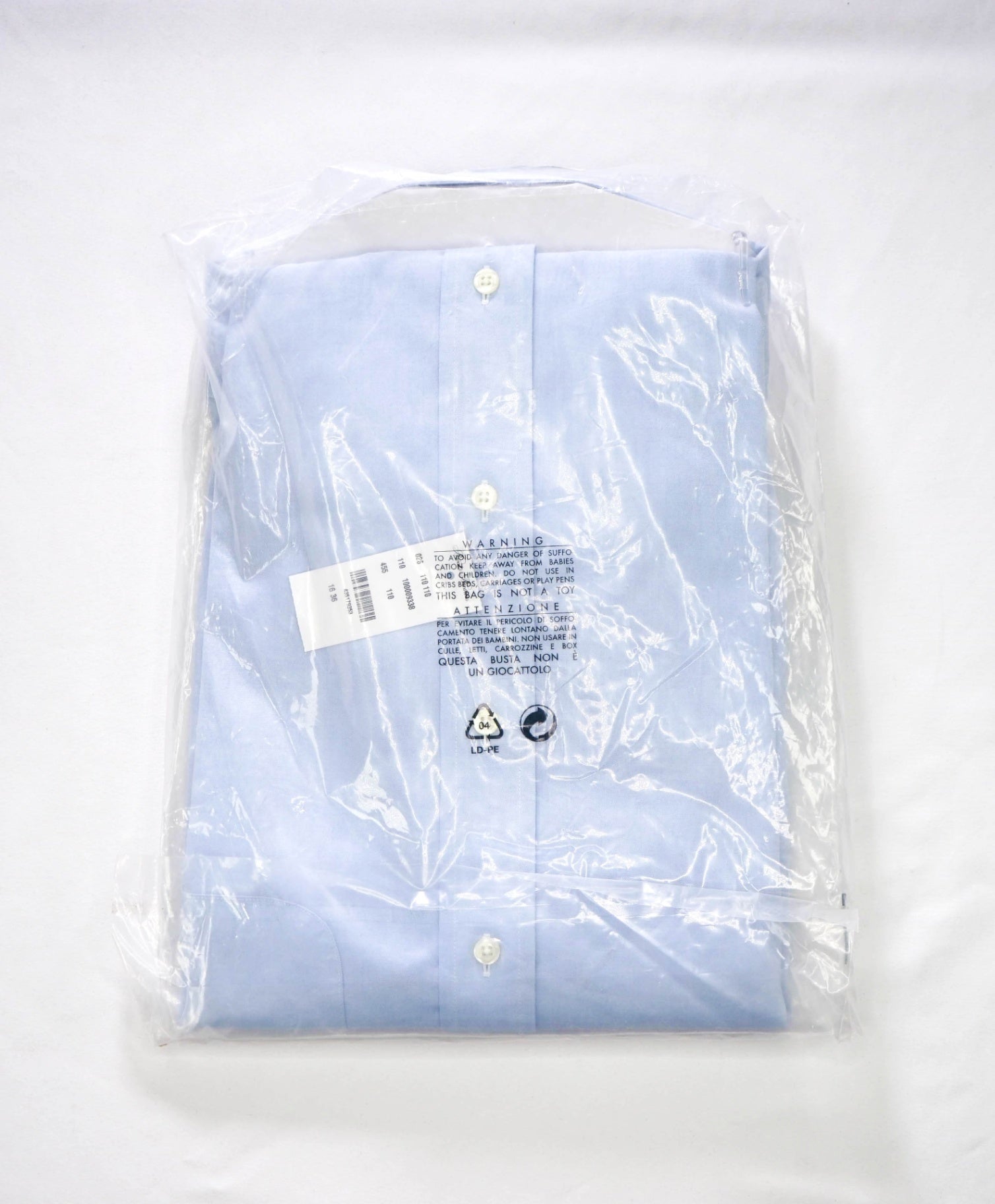 $128 BROOKS BROTHERS - Blue NON-IRON MADISON Shirt - 16 - 36