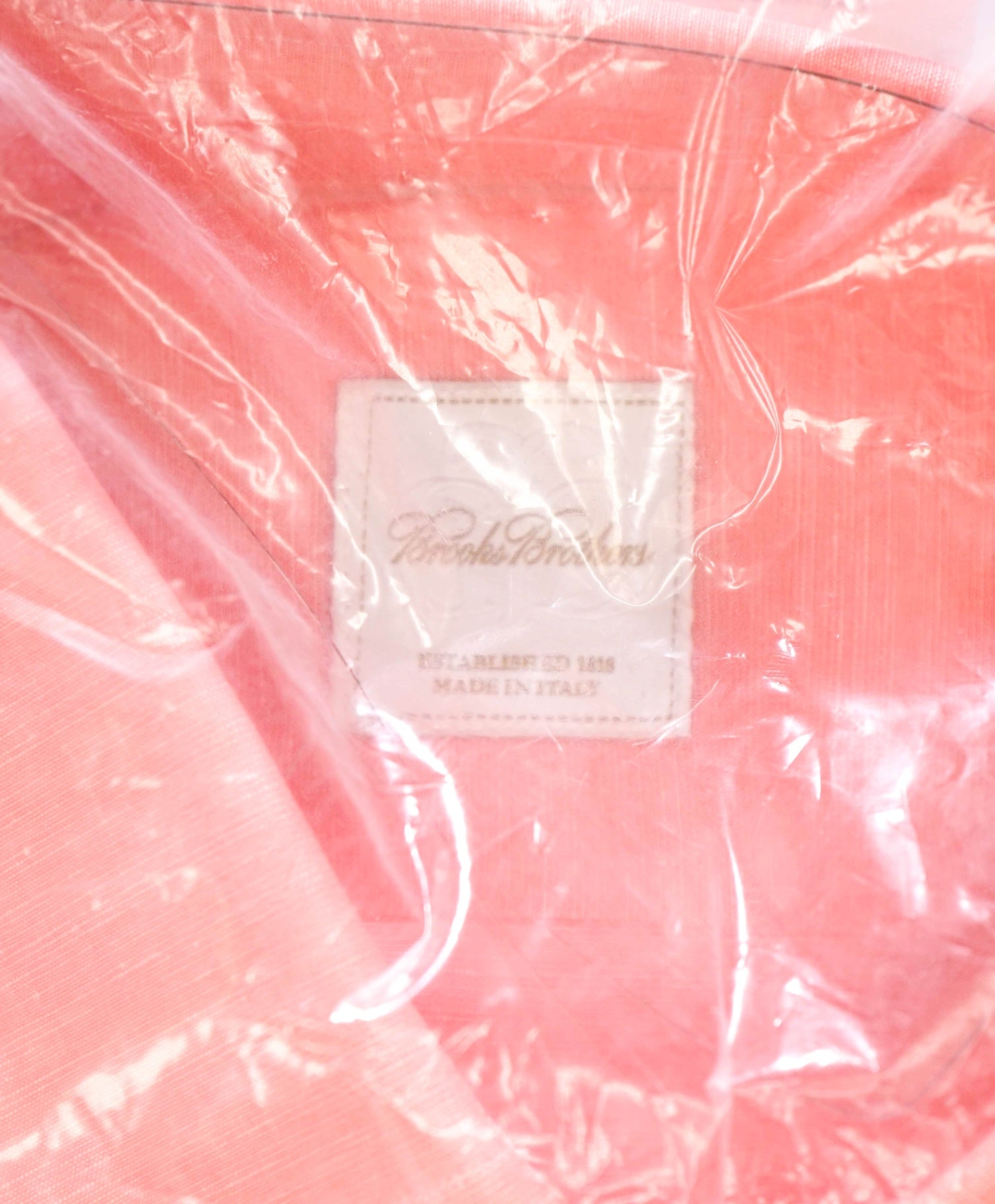 BROOKS BROTHERS - Pink MADE IN ITALY Shirt - 15.5 - 32/33