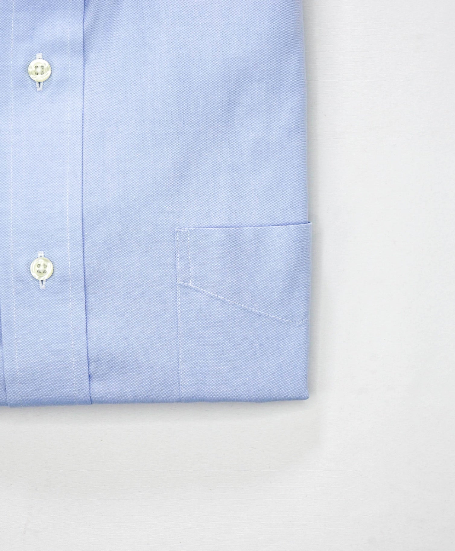 $128 BROOKS BROTHERS - Blue NON-IRON MADISON Shirt - 15.5 - 35