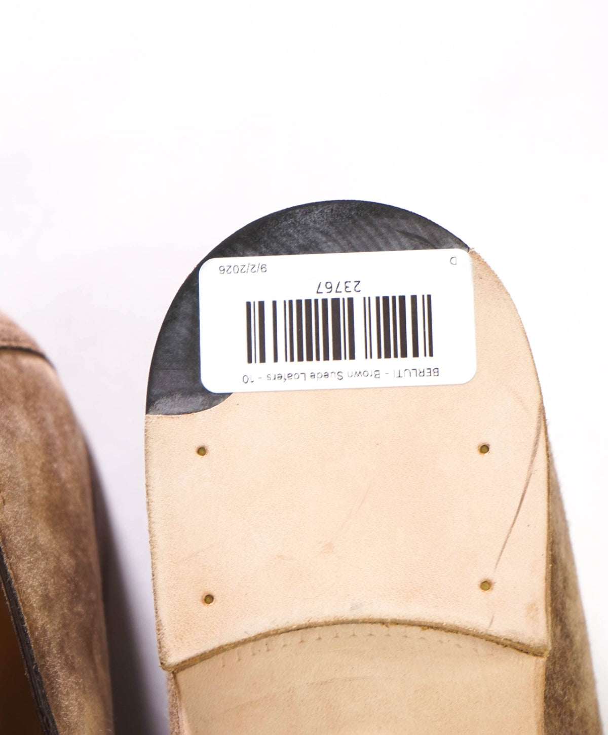 $1,700 BERLUTI - Lorenzo Museum Suede KANGAROO Loafers - 10