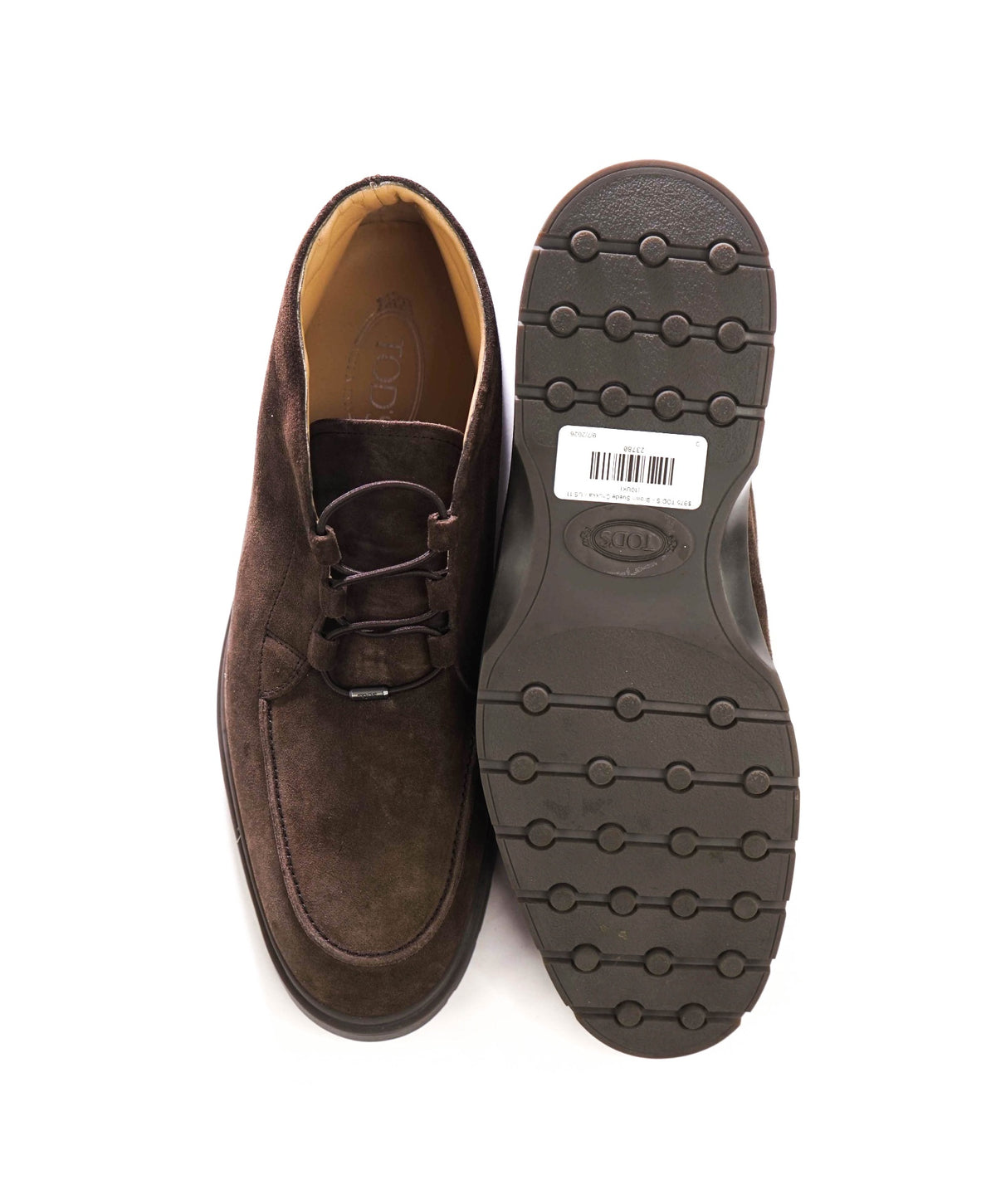 $975 TOD'S - Brown Suede Chukka - US 11 (10UK)