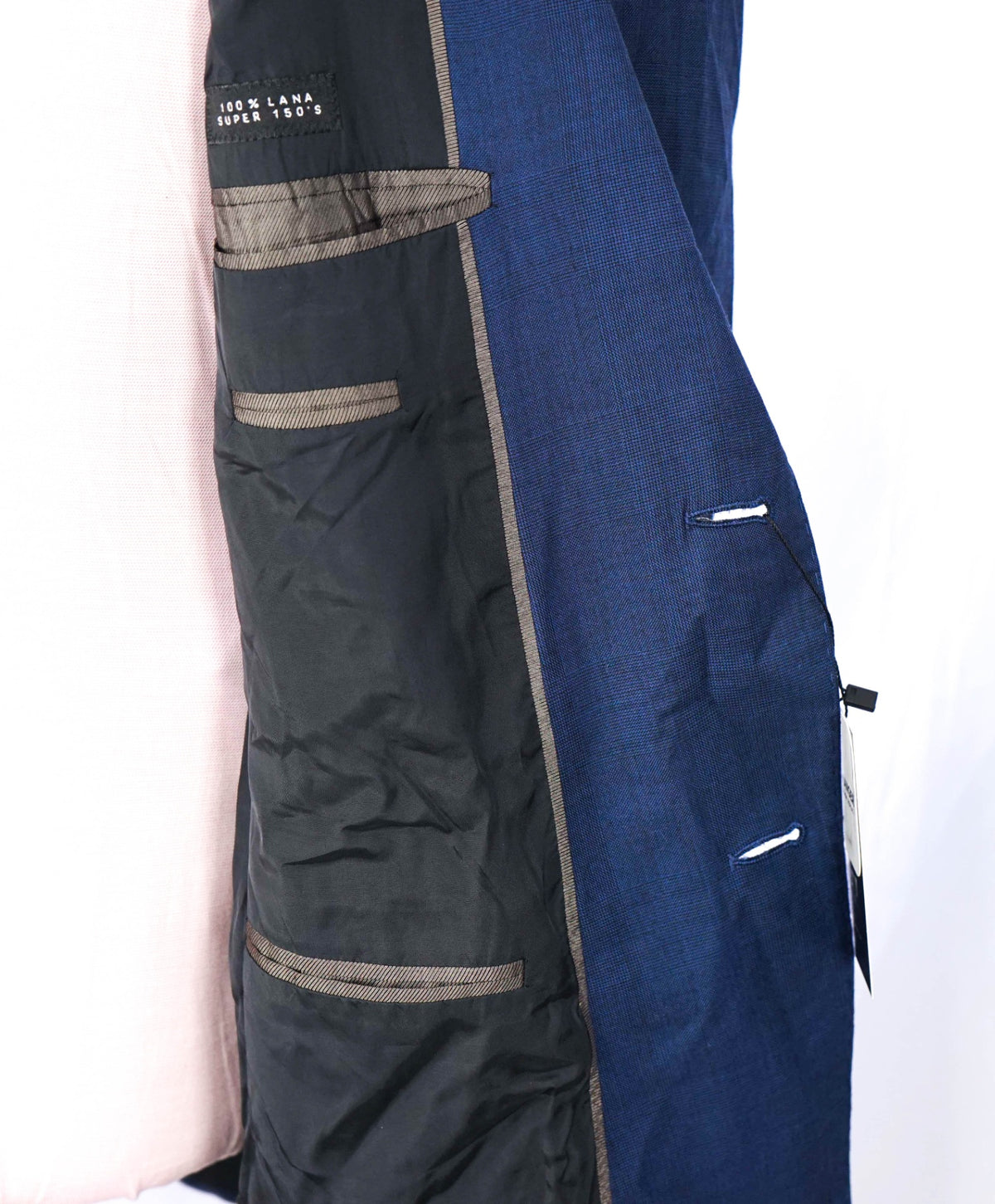 $2,995 GIORGIO ARMANI - "SOFT" Blue Super 150's Wool Blazer - 40R