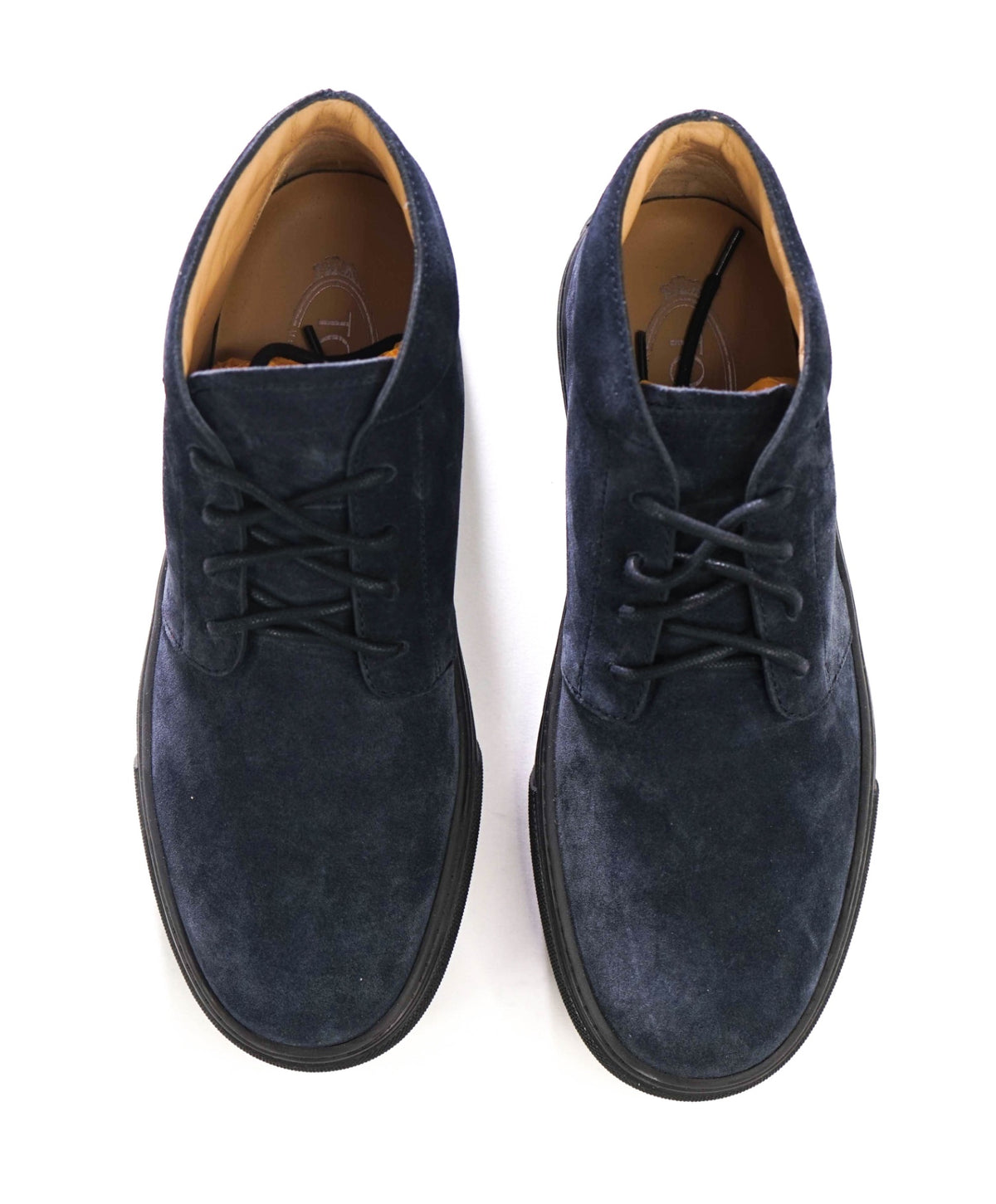 $975 TOD'S - Navy Blue Suede Chukka - US 7.5 (6.5UK)