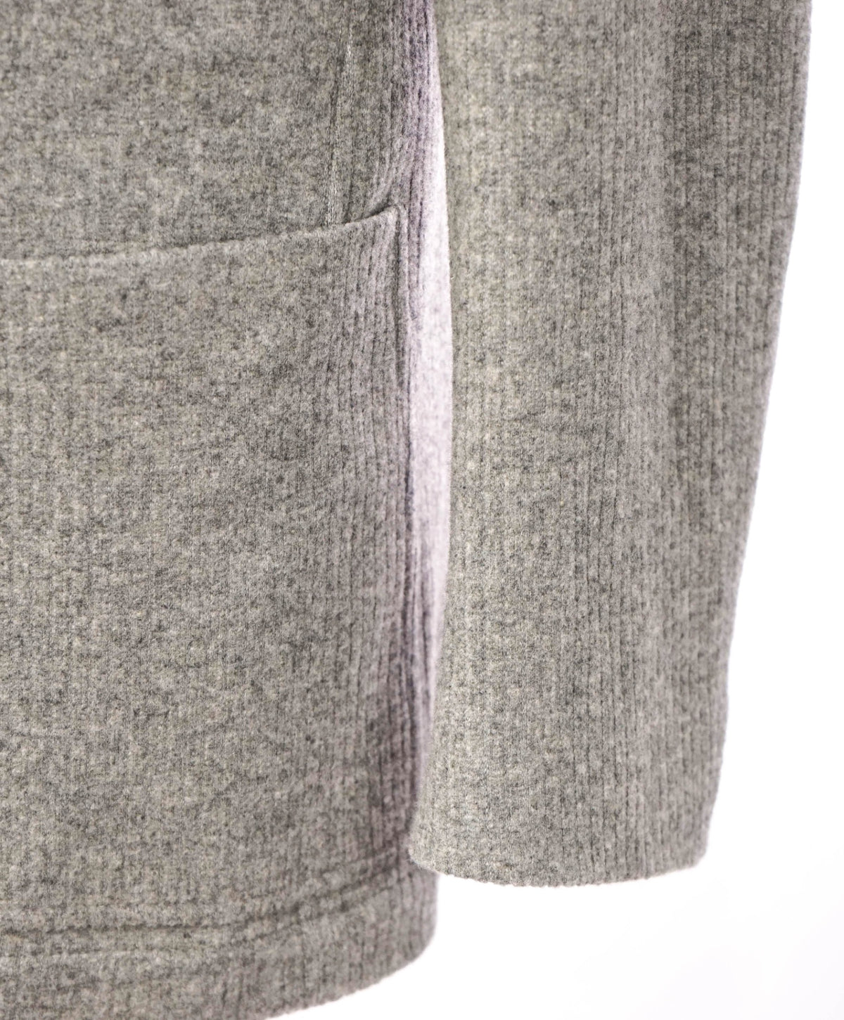 $1,495 CANALI - Gray Cotton/Wool Blazer Jacket - 36