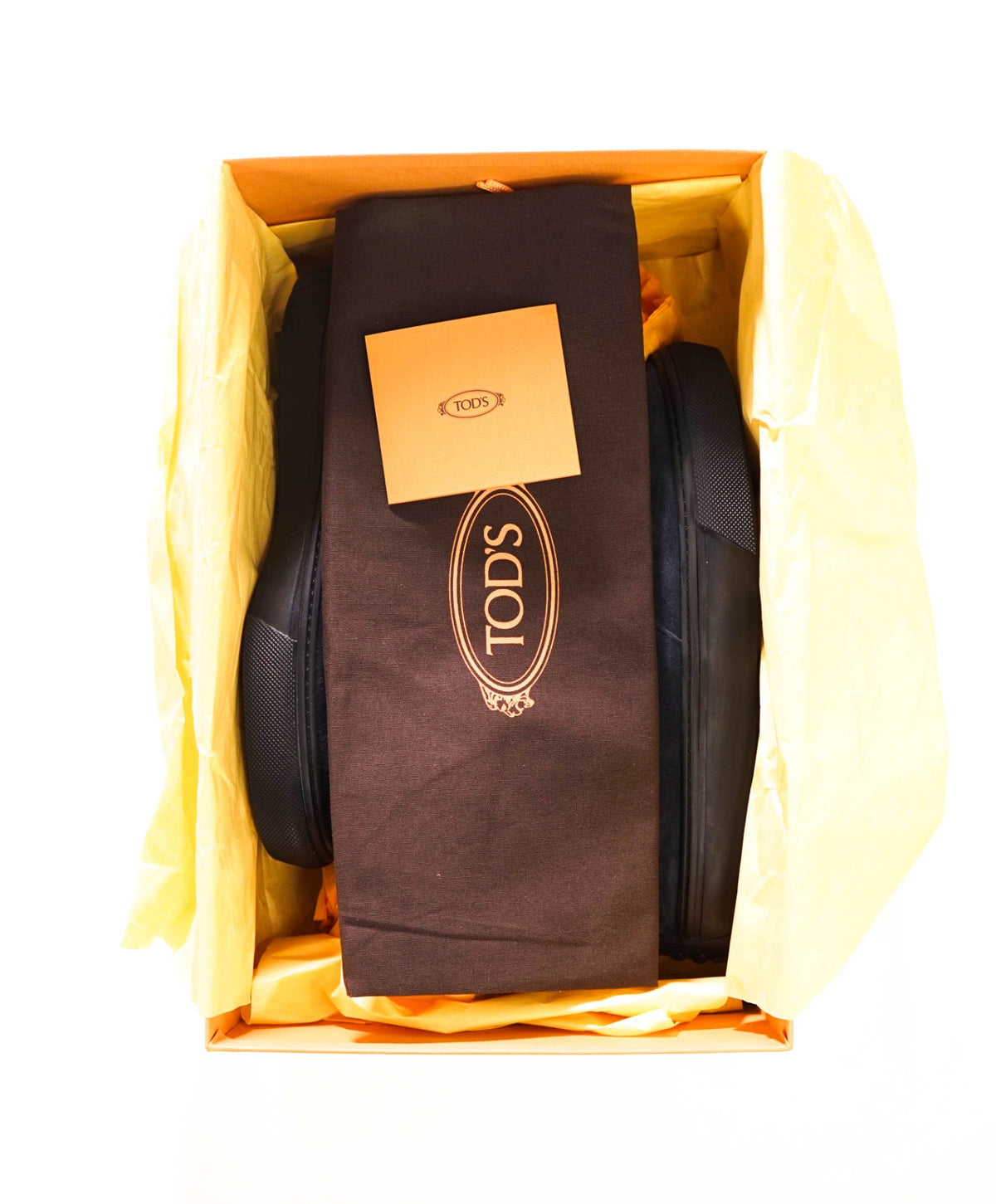 $975 TOD'S - Navy Blue Suede Chukka - US 7.5 (6.5UK)