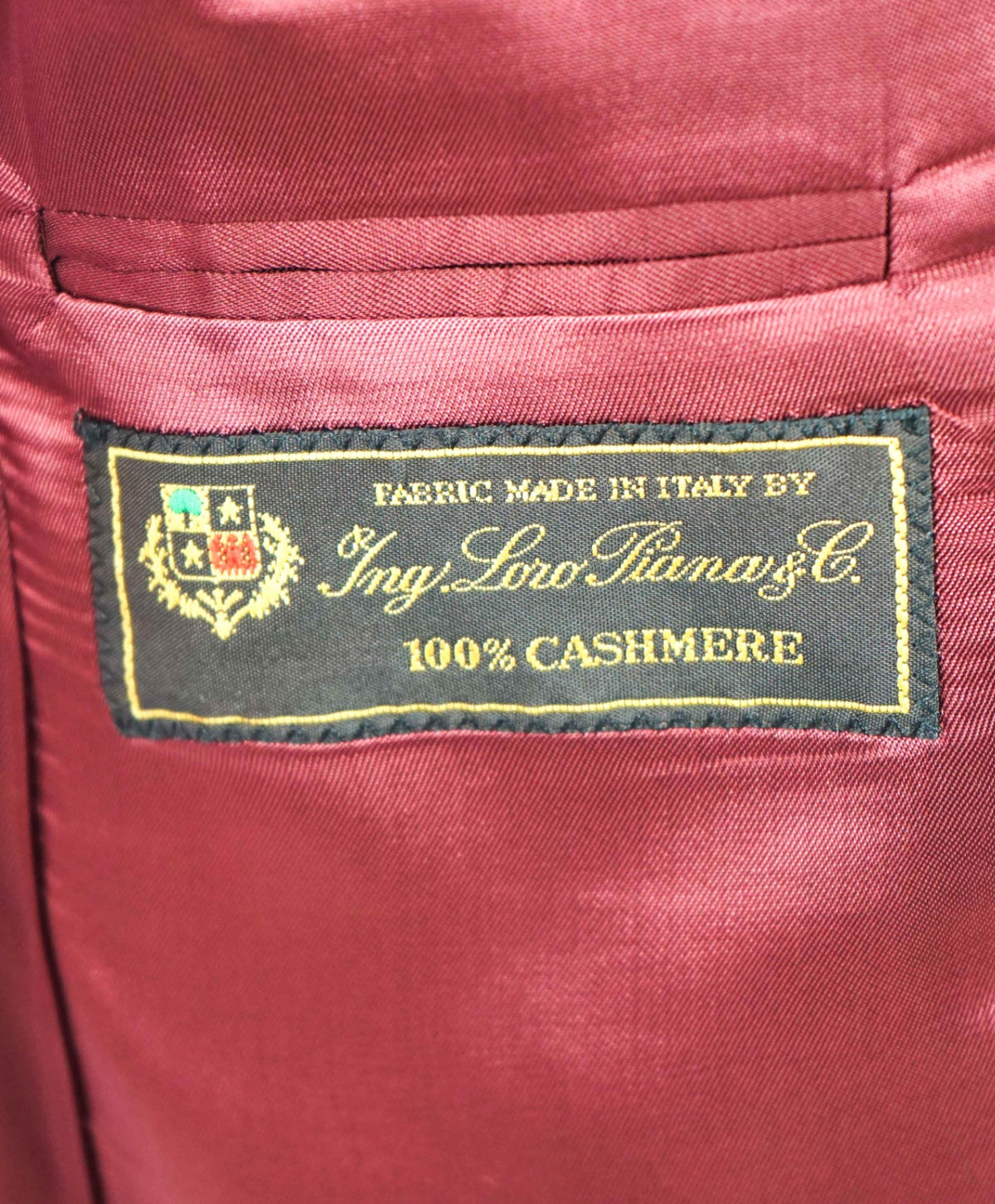 $1,295 LORO PIANA for SFA - Navy Cashmere Blazer - 38R