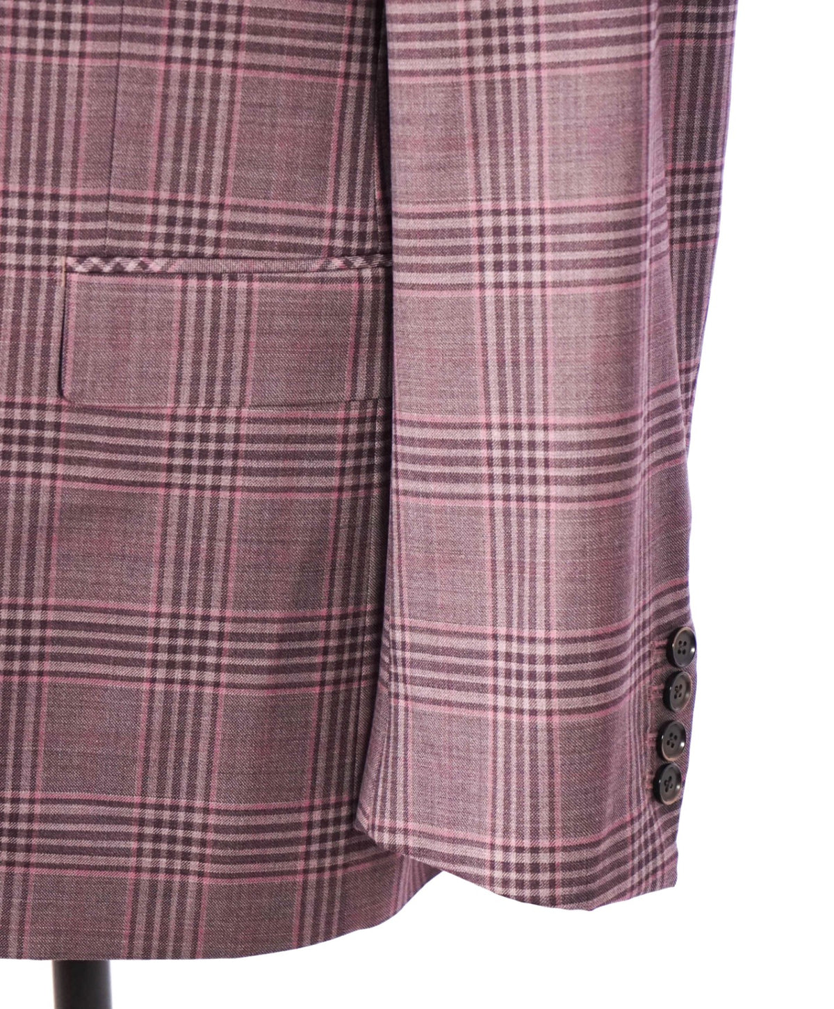$995 ZEGNA for BARNEYS NY - Purple Wool/Silk Blazer - 44R