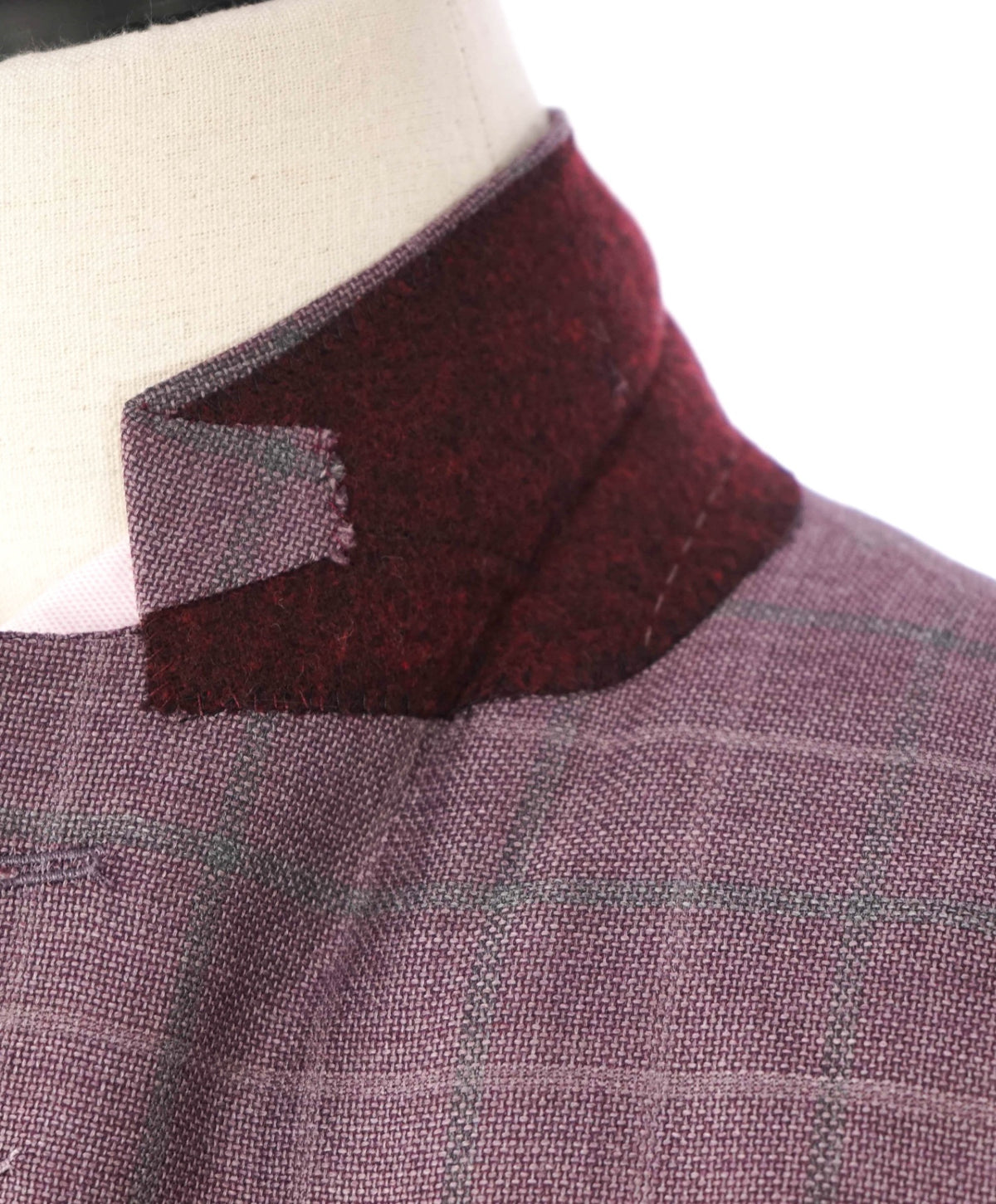 $995 ZEGNA for BARNEYS NEWYORK - Plaid Wool/Silk Blazer - 42R