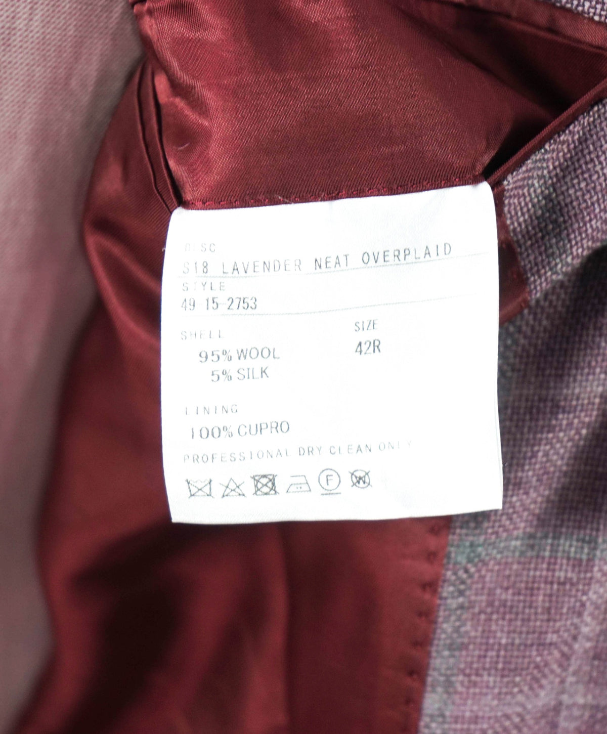 $995 ZEGNA for BARNEYS NEWYORK - Plaid Wool/Silk Blazer - 42R