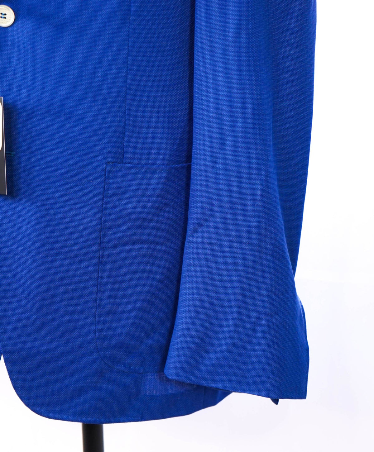 $1,895 CANALI KEI - Blue Wool Travel Water Resistant Blazer - 42L