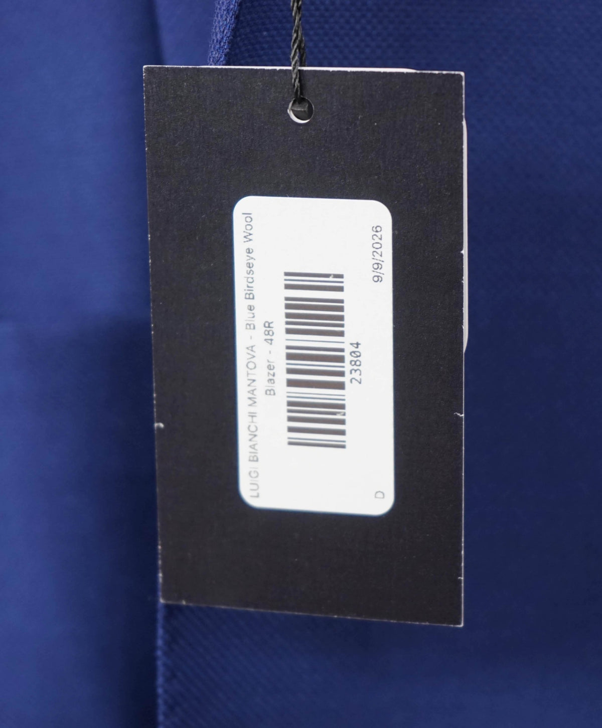 LORO PIANA For LUIGI BIANCHI MANTOVA - Blue Wool Blazer - 48R