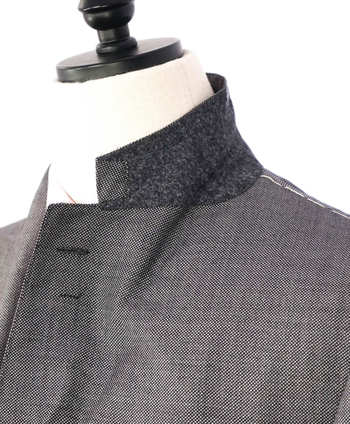 $2,965 CARUSO - Gray Superfine 120's Wool 3-Piece Suit - 44R