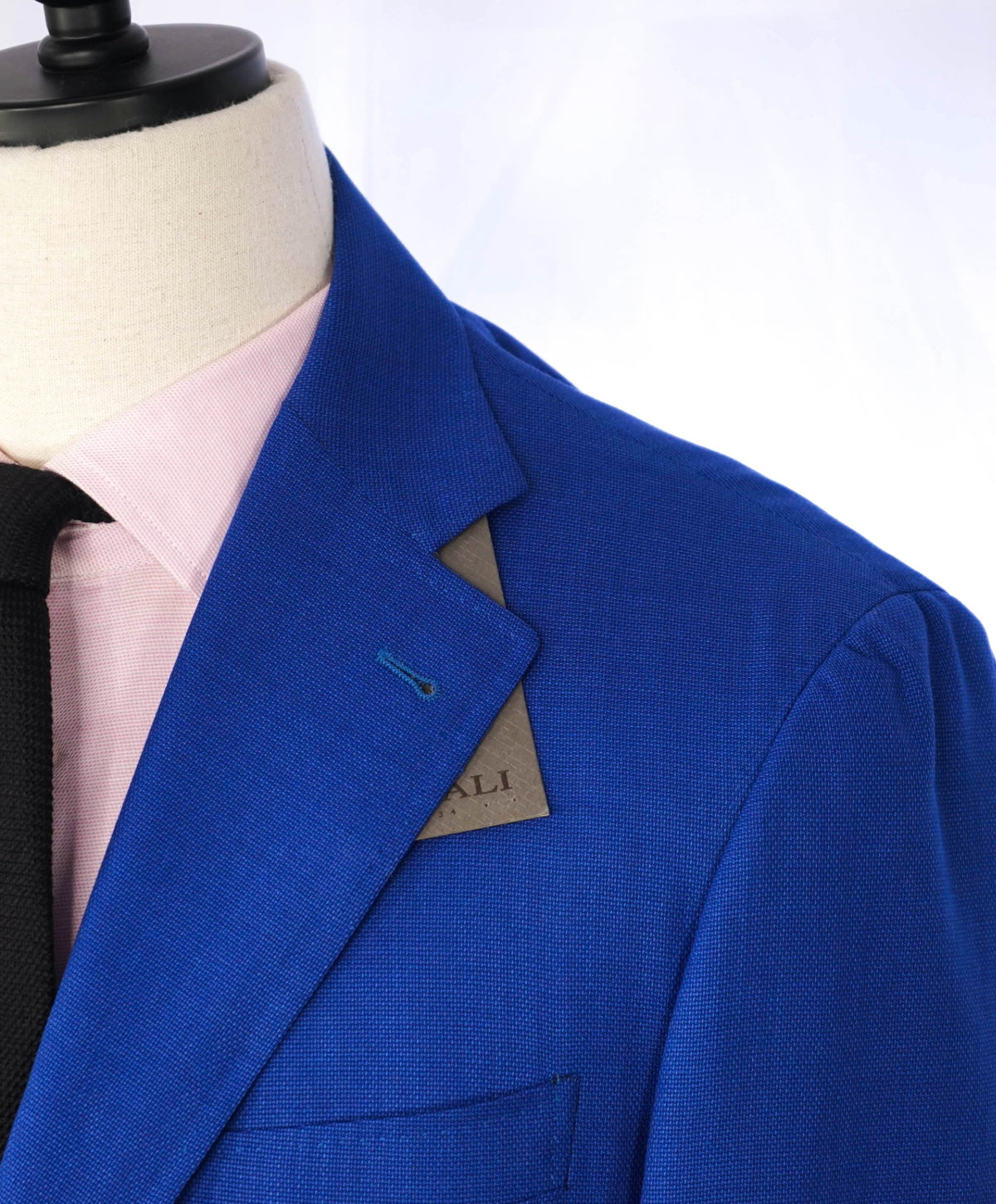 $1,895 CANALI KEI - Blue Wool Travel Water Resistant Blazer - 42L