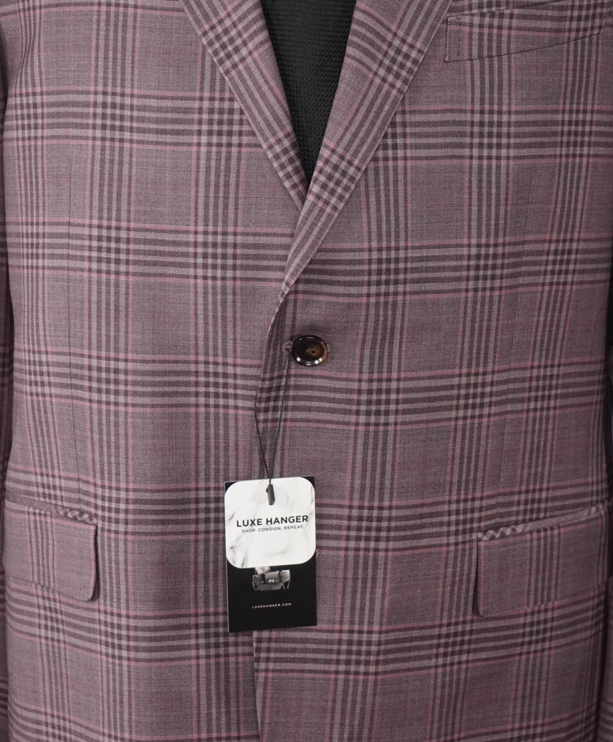 $995 ZEGNA for BARNEYS NY - Purple Wool/Silk Blazer - 44R