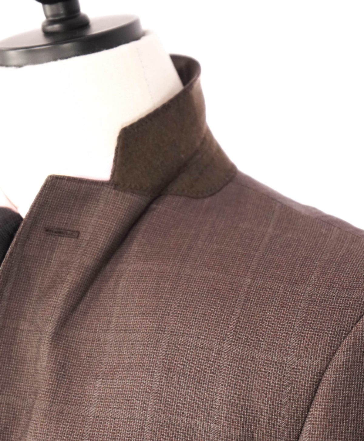 $1,295 ZEGNA For SFA - Traveller Wool/Silk Brown Blazer - 40S