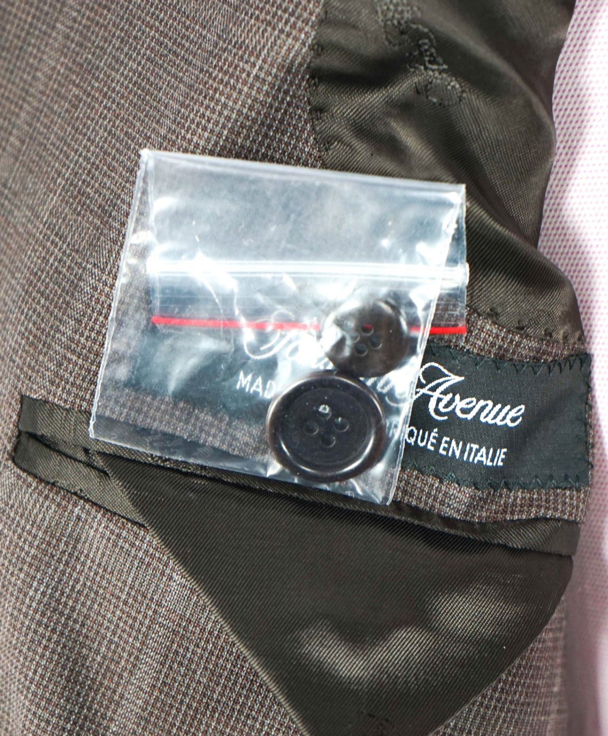 $1,295 ZEGNA For SFA - Traveller Wool/Silk Brown Blazer - 40S