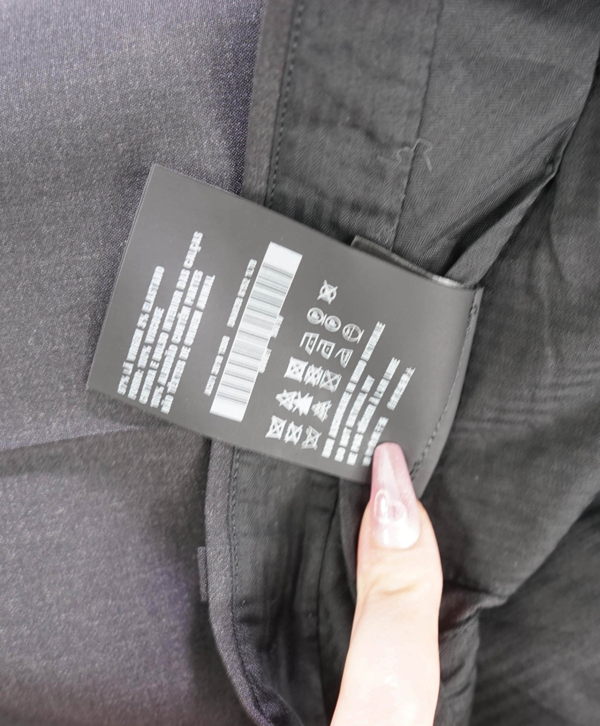 $1,420 PRADA - Dark Gray Wool Pants - 36W