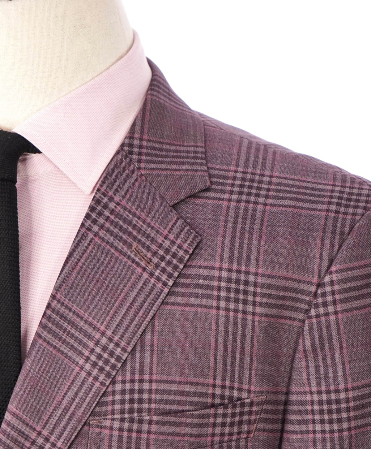 $995 ZEGNA for BARNEYS NY - Purple Wool/Silk Blazer - 44R