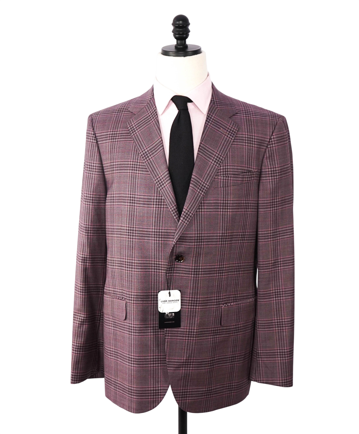 $995 ZEGNA for BARNEYS NY - Purple Wool/Silk Blazer - 44R