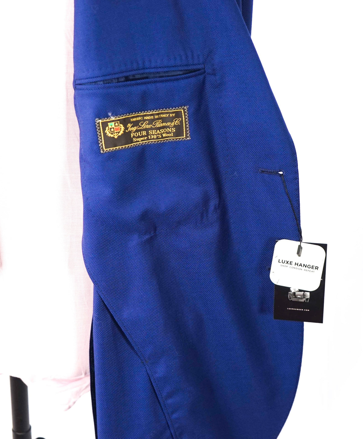 LORO PIANA For LUIGI BIANCHI MANTOVA - Blue Wool Blazer - 48R