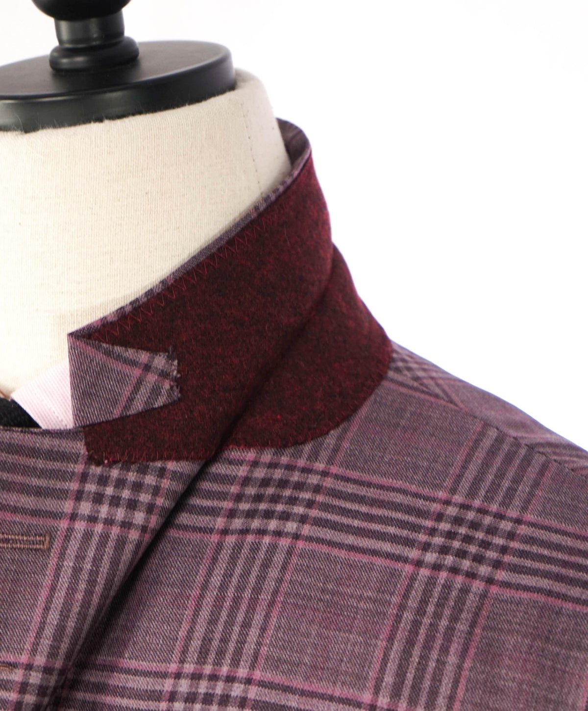 $995 ZEGNA for BARNEYS NY - Purple Wool/Silk Blazer - 44R