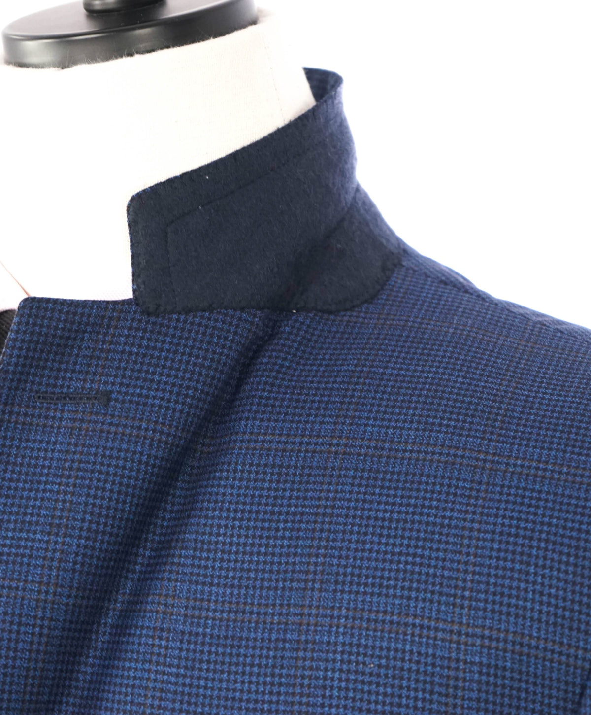 $3,450 ZEGNA - Navy Plaid TROFEO Wool Blazer - 42R