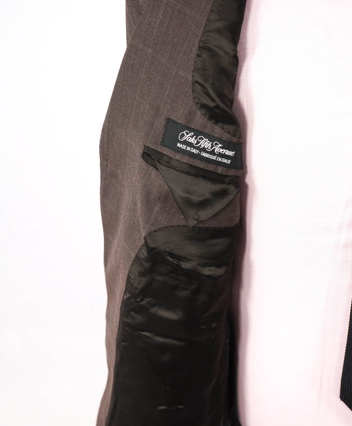 $1,295 ZEGNA For SFA - Traveller Wool/Silk Brown Blazer - 40S