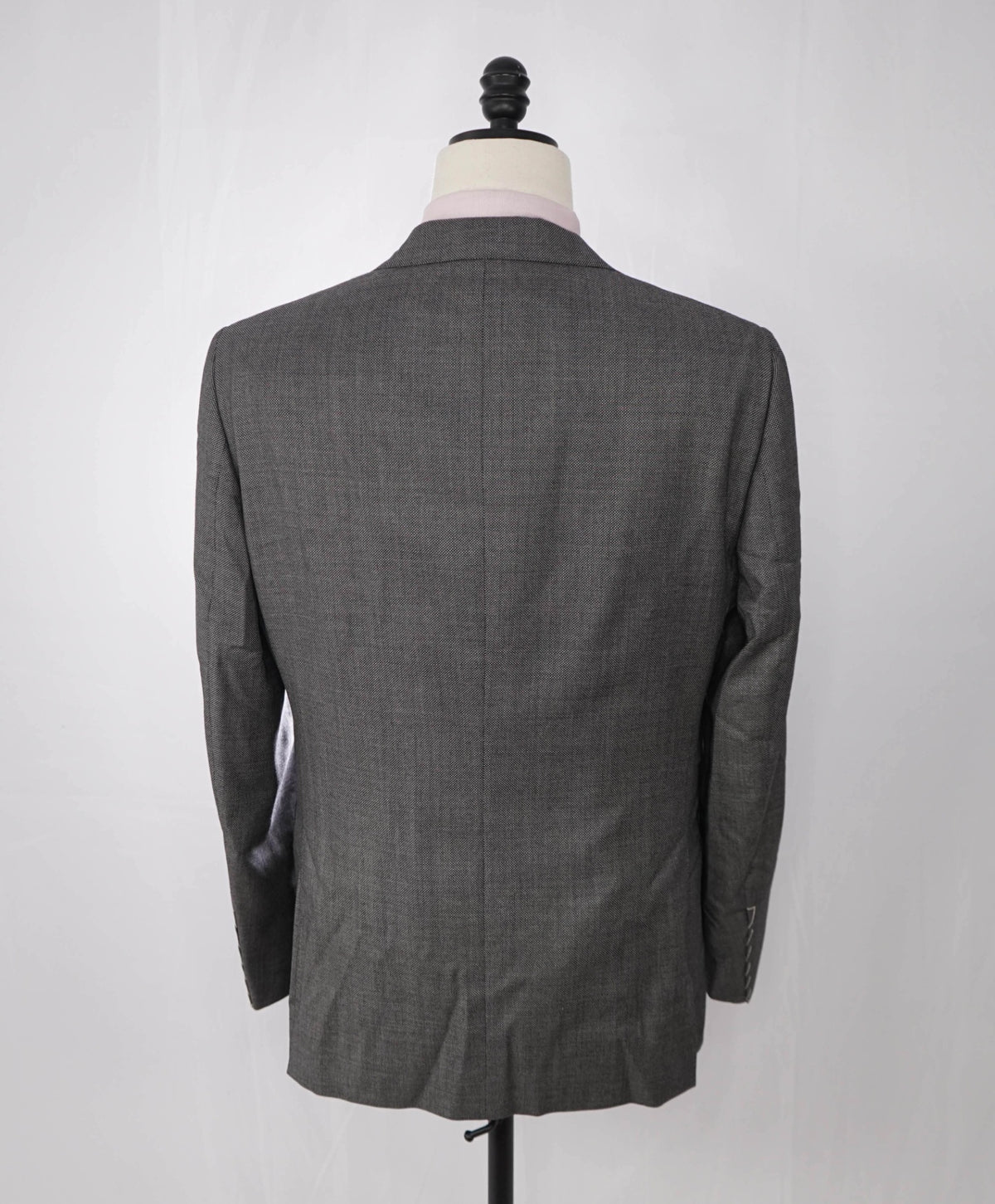 $2,965 CARUSO - Gray Superfine 120's Wool 3-Piece Suit - 44R