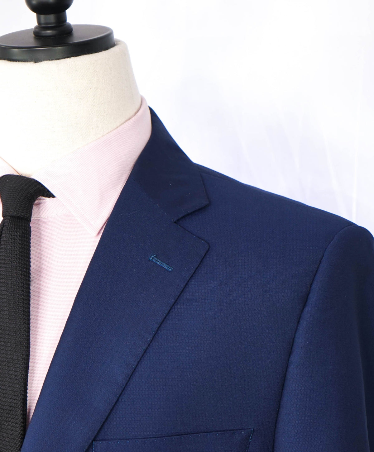 $995 ZEGNA - For SFA - Navy Blue Wool/Silk Blazer - 42R