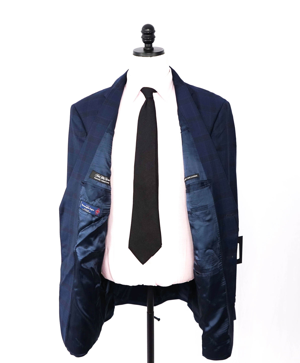$995 - ZEGNA Traveller Cloth for SFA - Navy Wool Blazer - 46L