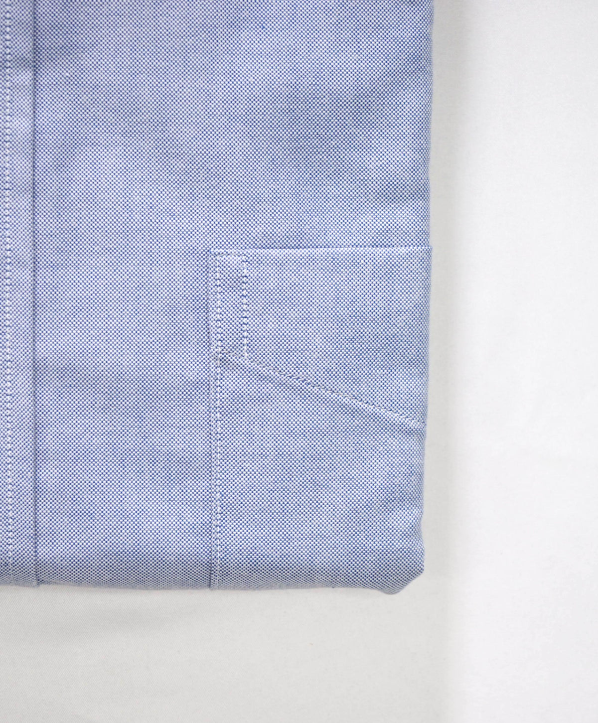 $198 BROOKS BROTHERS - Blue NON-IRON MAKERS & MERCHANTS Shirt - 14.5 - 33