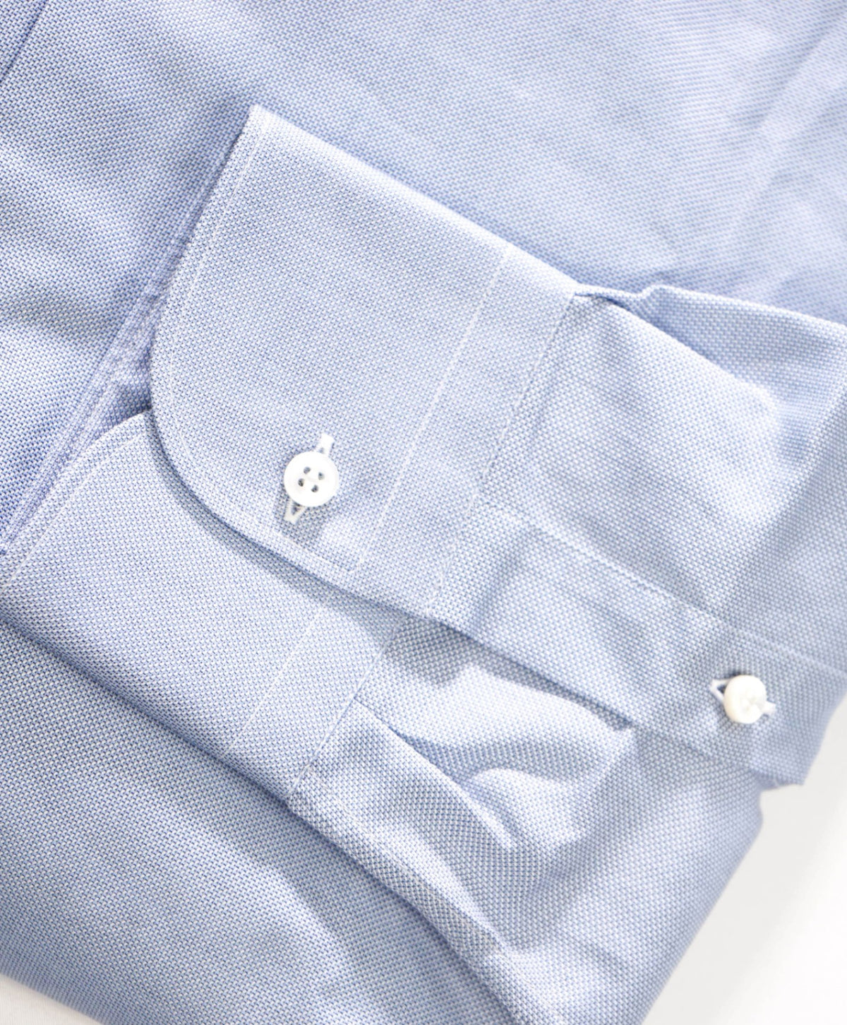 $795 BRIONI - Blue/Gray Stripe Shirt - 16.5 - 42