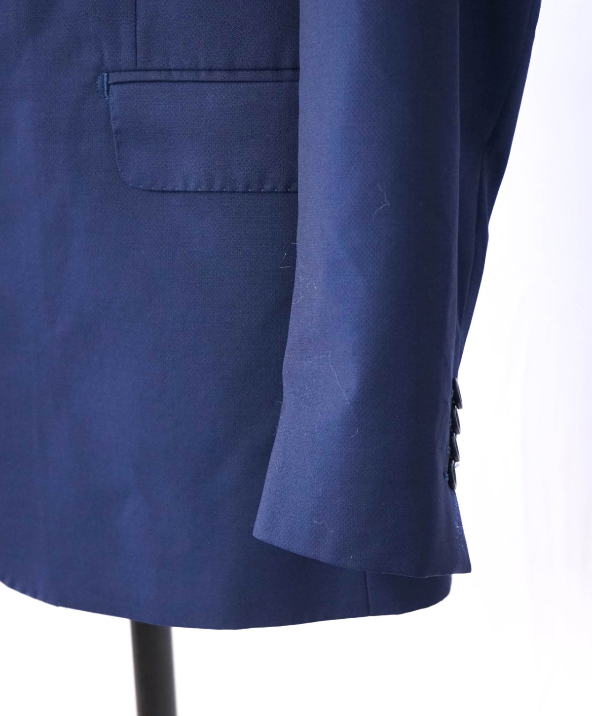 $995 ZEGNA - For SFA - Navy Blue Wool/Silk Blazer - 42R