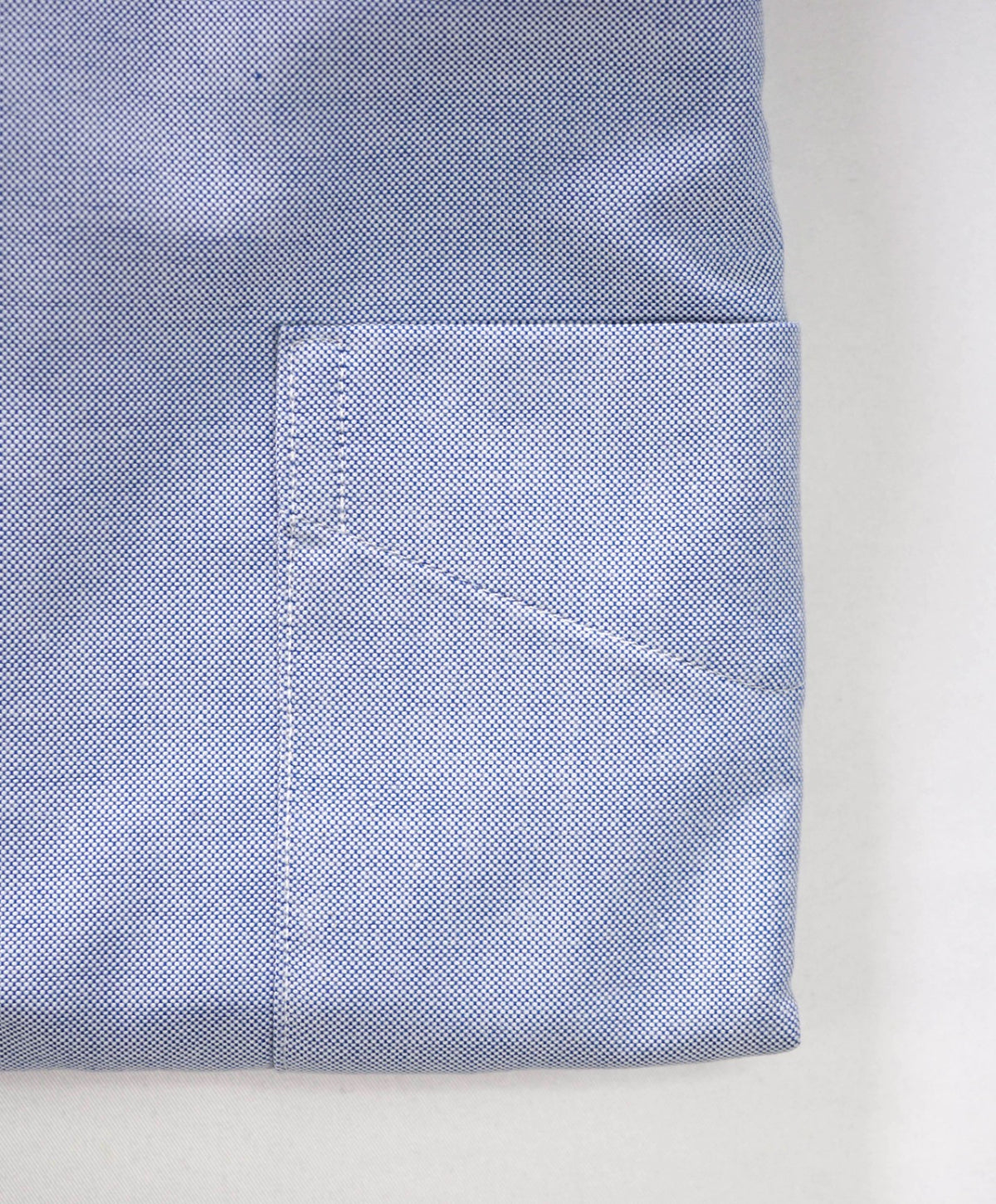 $198 BROOKS BROTHERS - Blue NON-IRON MAKERS AND MERCHANTS Shirt - 14.5 - 33