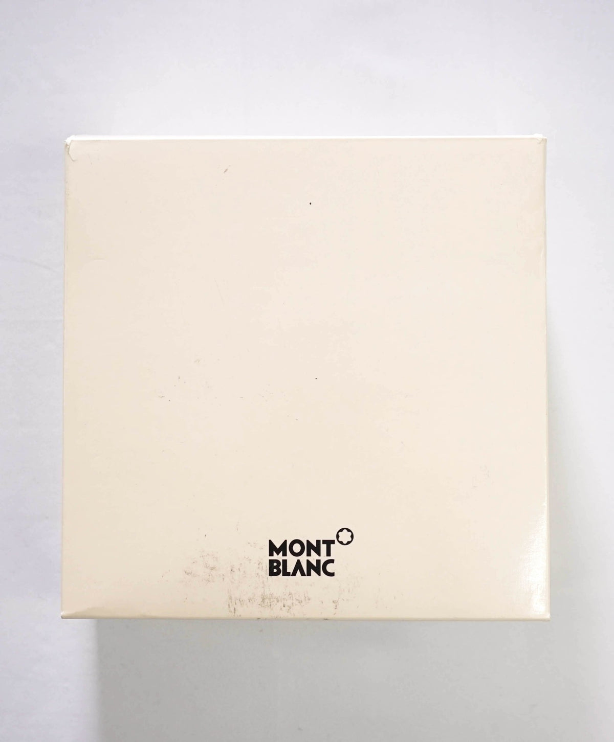 $490 MONT BLANC - Black Leather 35mm Belt - 38W