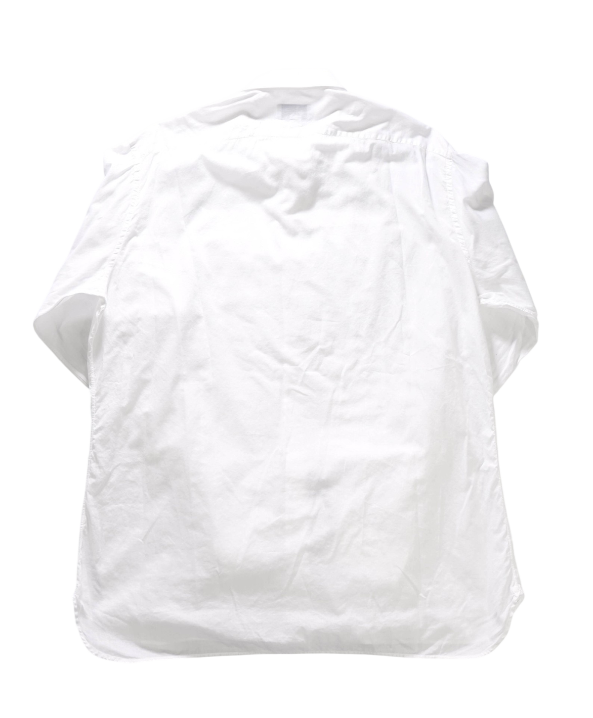 $1,150 BRIONI - White Cotton Pleated Bib French Tuxedo Shirt - 16.5