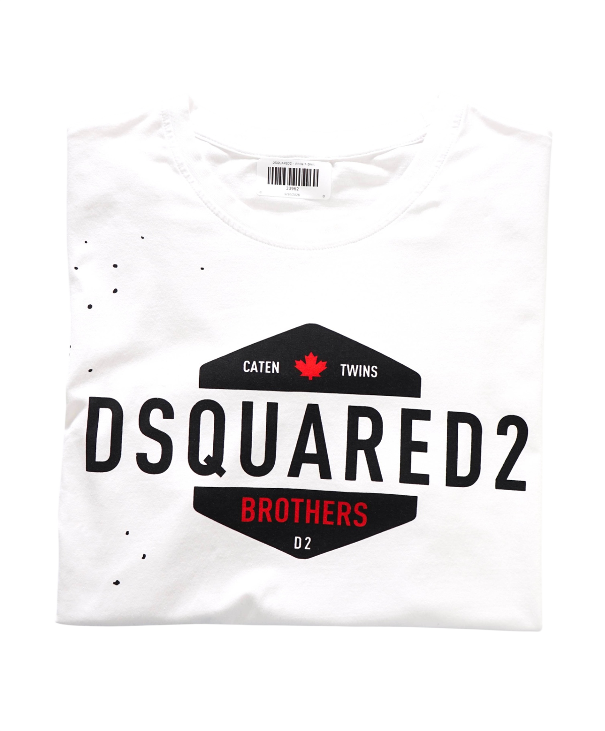 $300 DSQUARED2 - White T-Shirt - Small