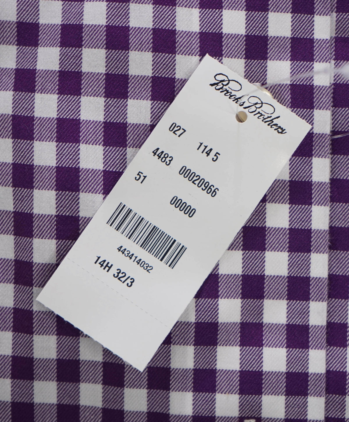 $128 BROOKS BROTHERS- NON-IRON 364 EXTRA SLIM FIT Shirt- 14.5 - 32/33
