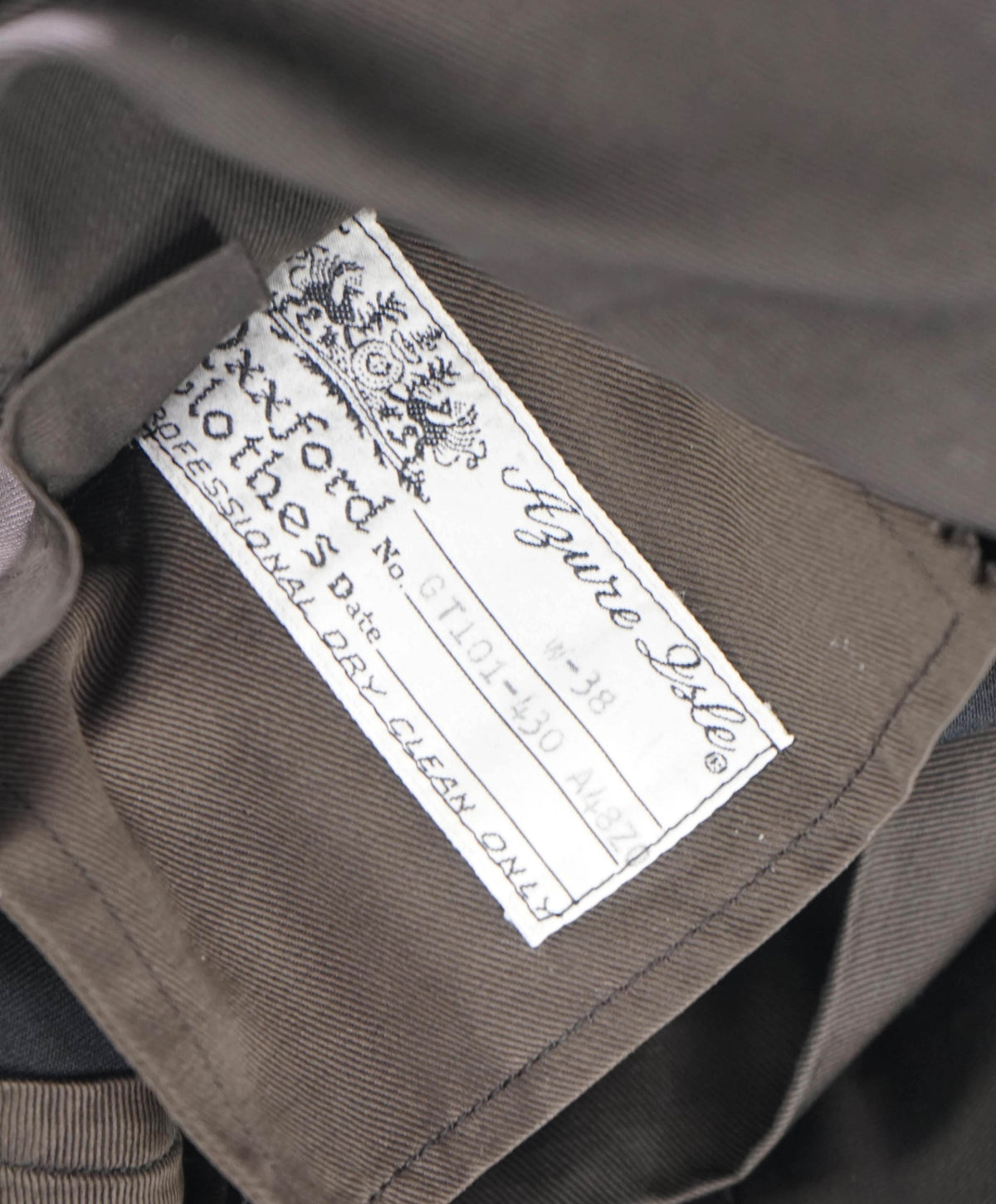 OXFORD CLOTHES - MAUS & HOFFMAN Black Pants - 38W