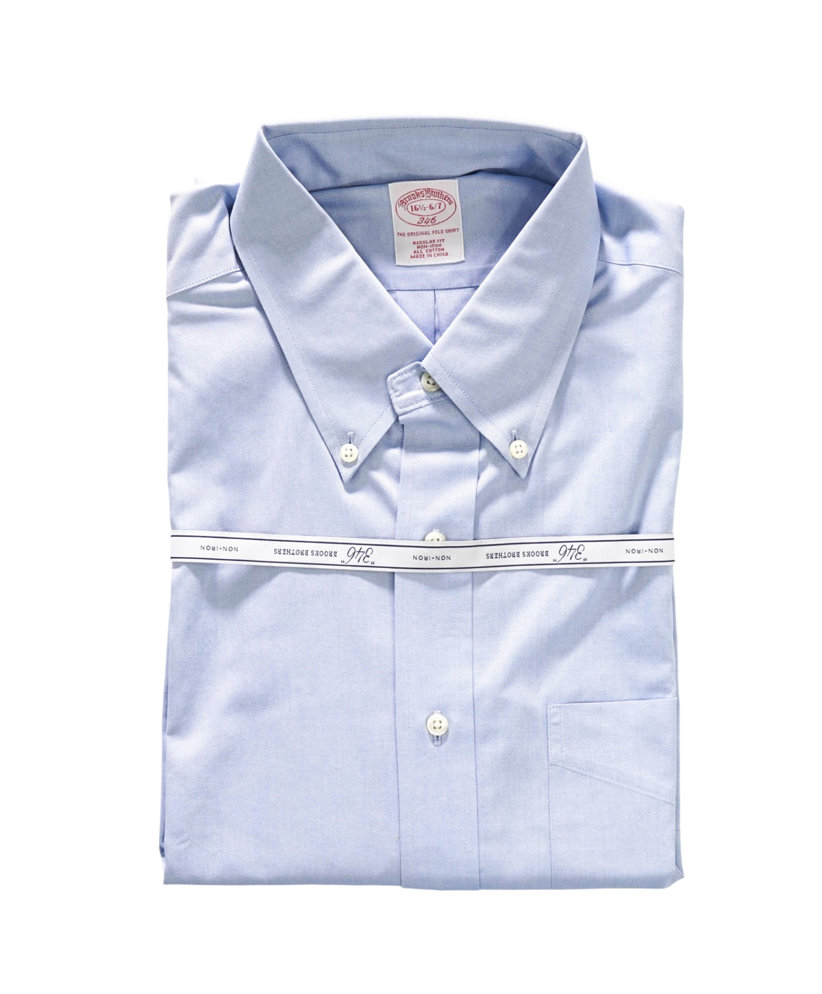 $128 BROOKS BROTHERS - Gray Stripe NON-IRON "364" EXTRA SLIM FIT Shirt - 14.5 - 32/33