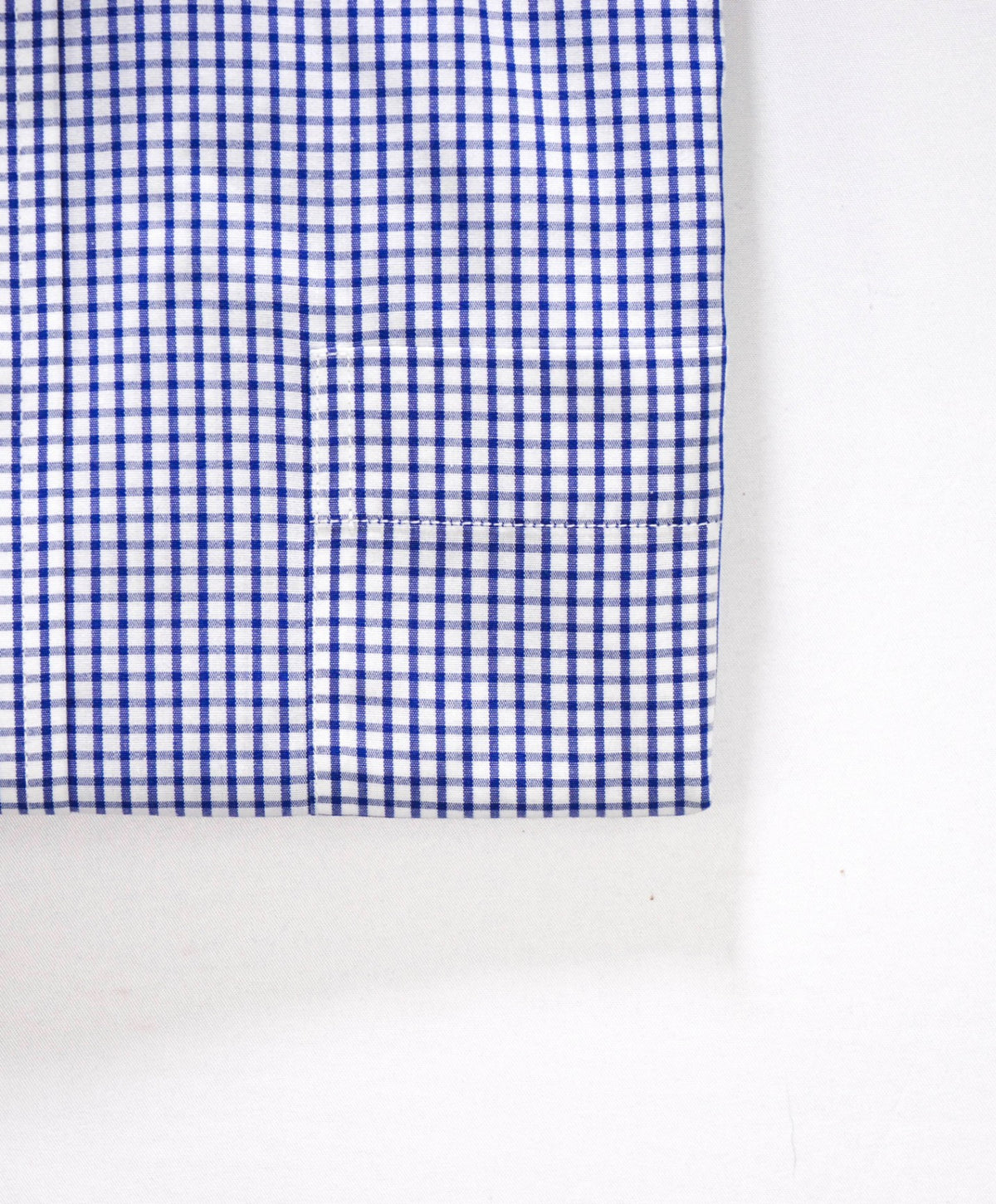 $128 BROOKS BROTHERS - Blue Gingham NON-IRON "Classic" Shirt - 14.5 - 33